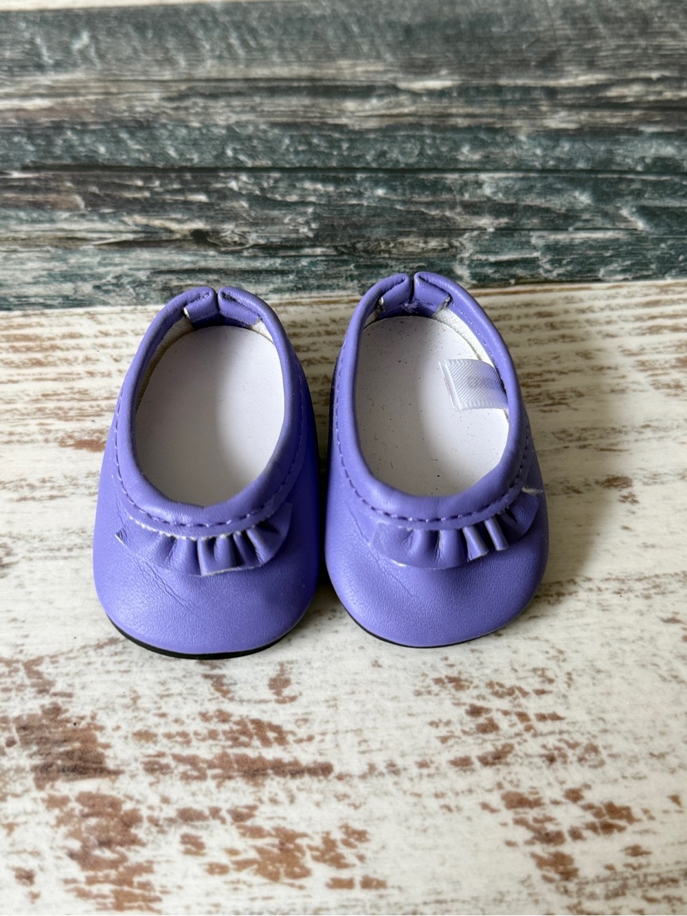 My American Girl Doll STRIPED SCHOOL DRESS Outfit - 18” Doll SHOES Flats Only